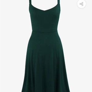 Cobalt Street Cotton A-Line Midid Dress